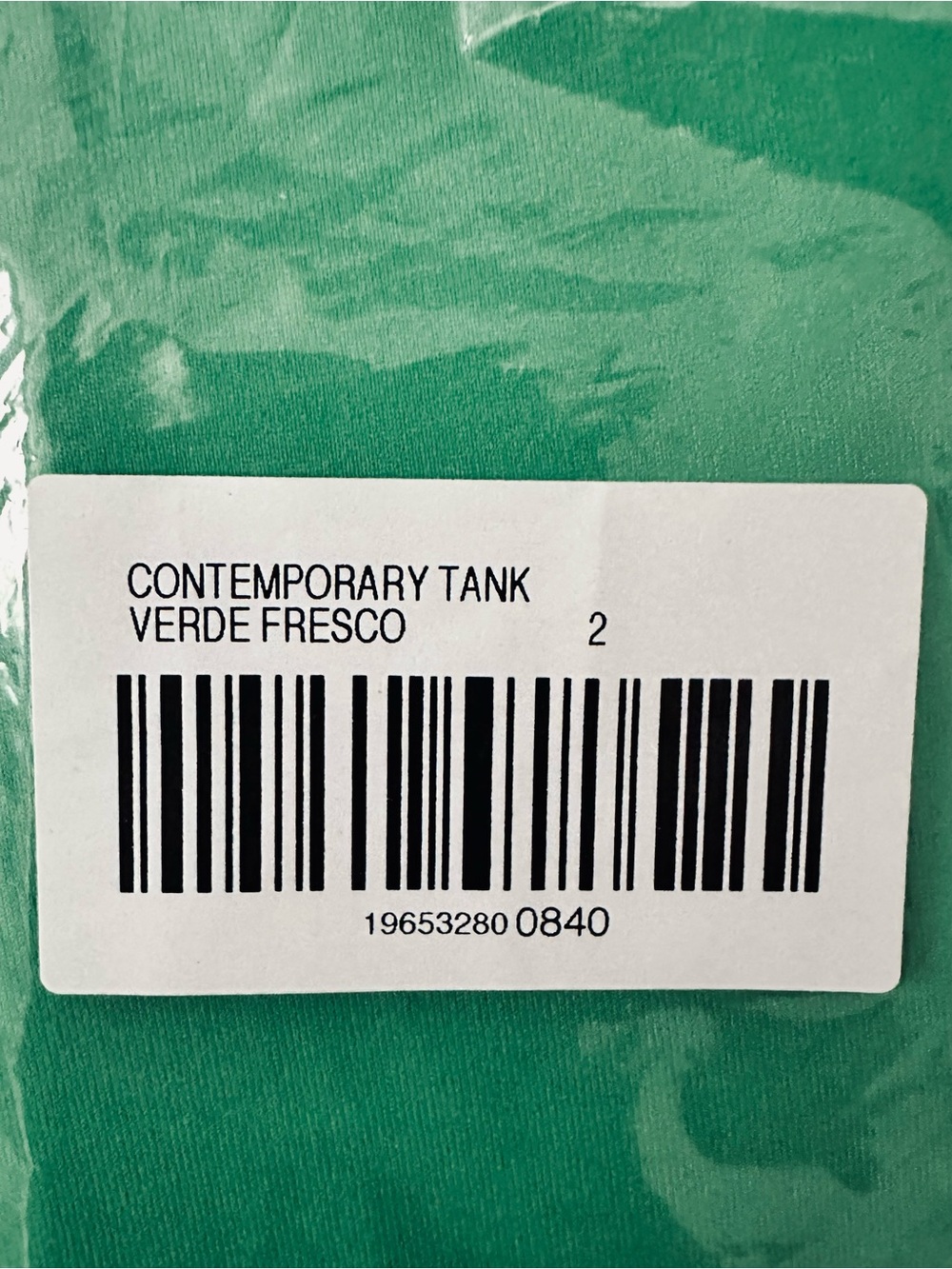 Women’s Chico’s Microfiber Contemporary Tank Top Fresco Green Size 2 = 12 - Picture 6 of 9